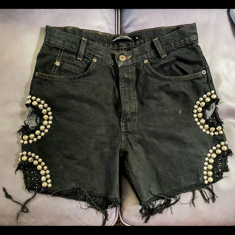 LEVI’s Holy Stud Cutoff Shorts